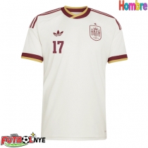 Camiseta España Nico Williams #17 Visitante Equipación Mundial 2026 manga corta